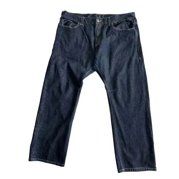 Marquee Vega Co Indigo Blue Men's Ringspun Selvedge Denim Jeans 42W X 30L (40) - Picture 1 of 16